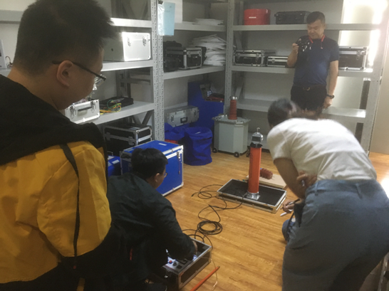 直流高壓發生器試驗現場 直流高壓發生器試驗現場