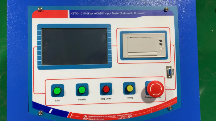工頻耐壓試驗裝置界面 工頻耐壓試驗裝置界面